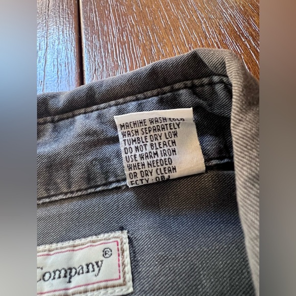 VTG 80’s Bugle Boy Company grey button up shirt. Size XXL fits like maybe XL - Picture 6 of 10